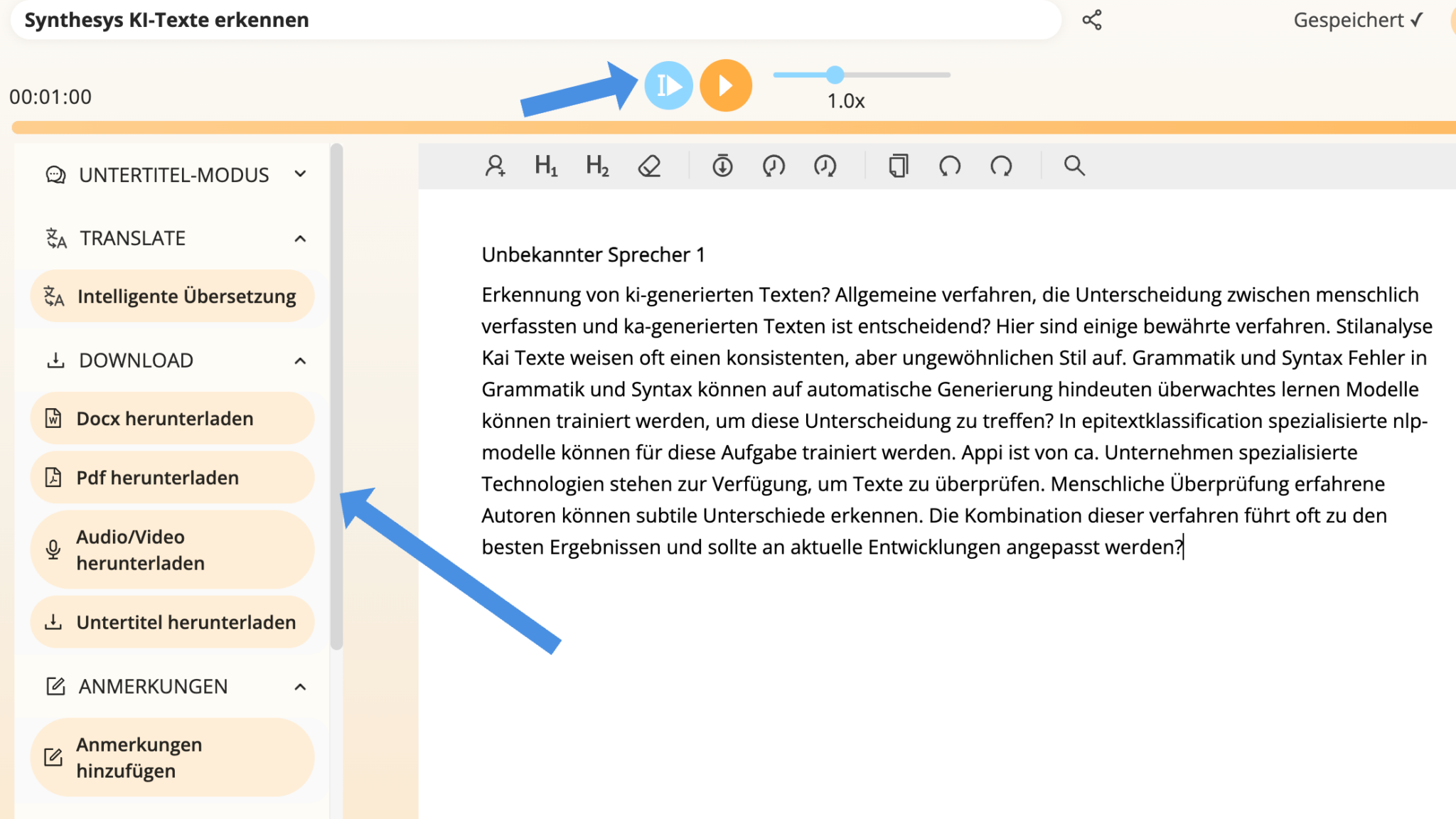 KI-Transkription – Sprache in Text umwandeln, 3 super Tools