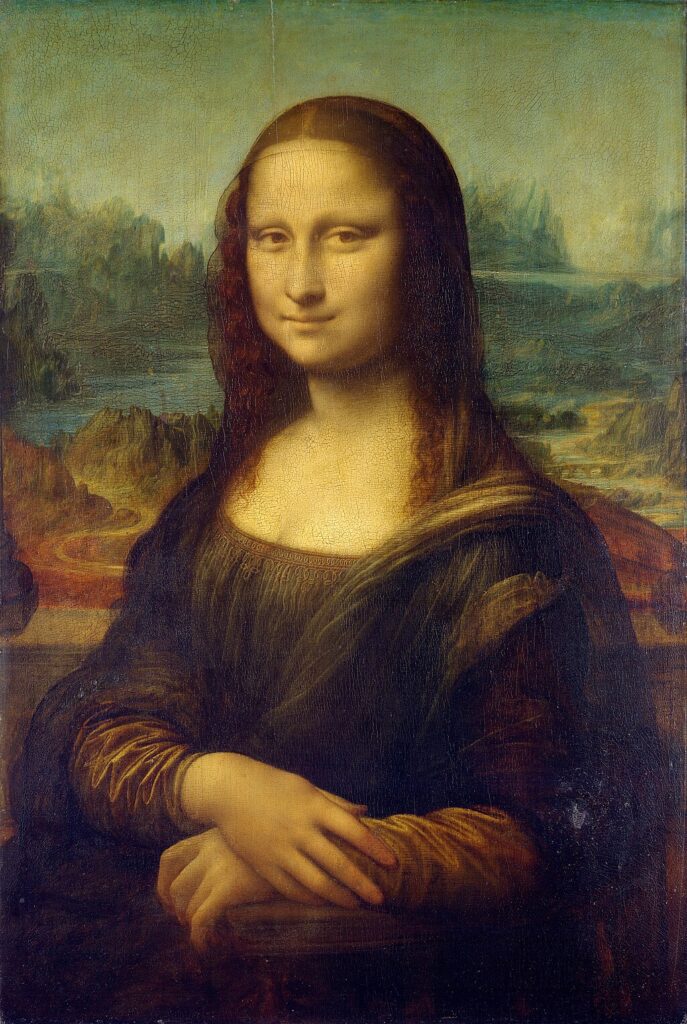 Mona Lisa, das Bild stammt von Wikipedia