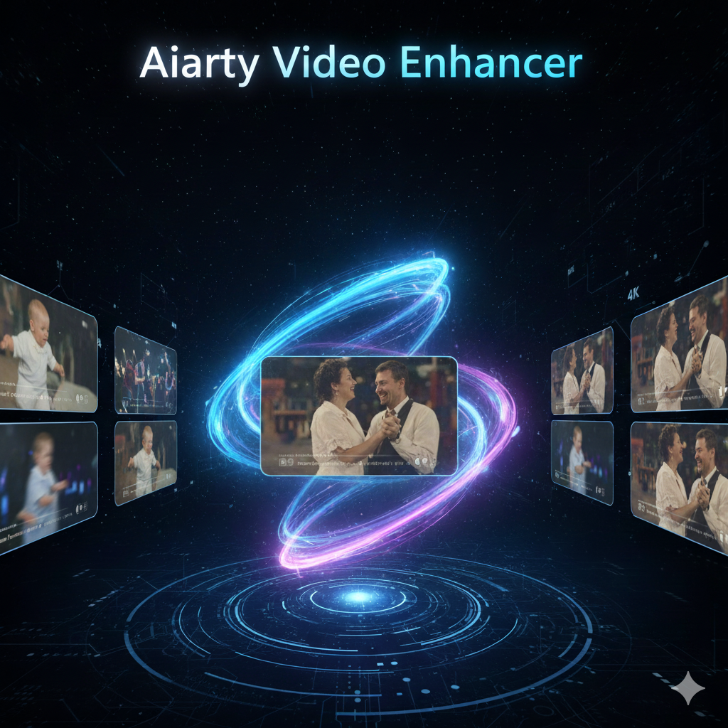 Aiarty Video Enhancer – hübsche deine Videos auf 1 AIArty Video Enhancer