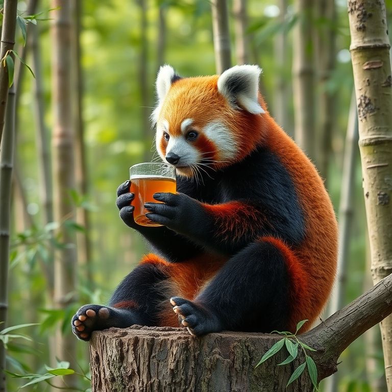 Seedream AI, Pandabär Bild