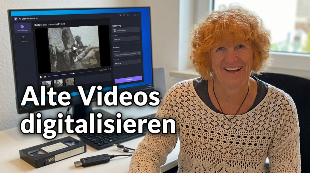 Videos digitalisieren: Videoqualität verbessern 1 Alte Videos digitalisieren